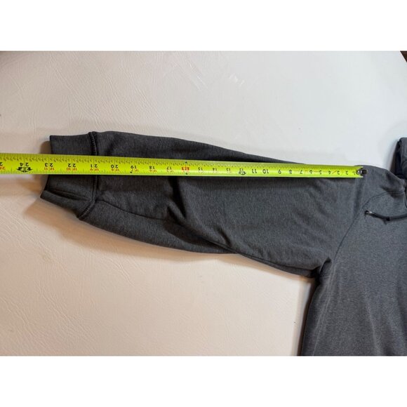 Nike Gray Pullover Hoodie Sweatshirt Mens Large Kangaroo Pocket (bin P193) - Picture 3 of 7